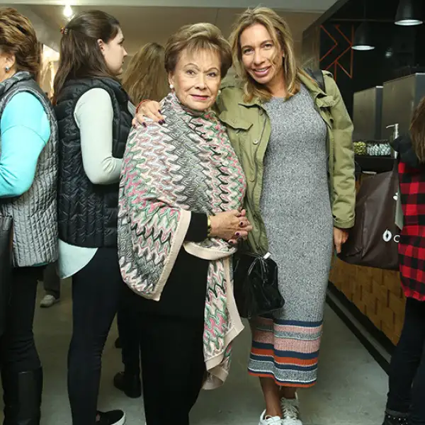 Esmeralda Santacruz y Patricia Hasseff
