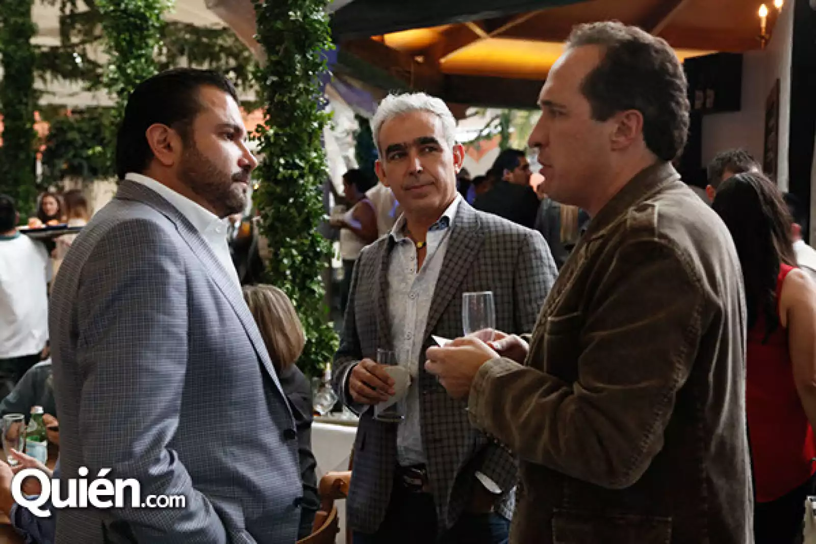 Miguel Ángel Rodríguez, Jorge Montevideo y Juan Manuel Valle