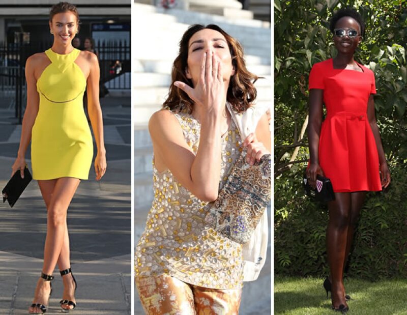 A esta temporada de Haute Couture hemos visto a Irina Shayk, Naty Abascal, y Lupita Nyongo asistir a las pasarelas.