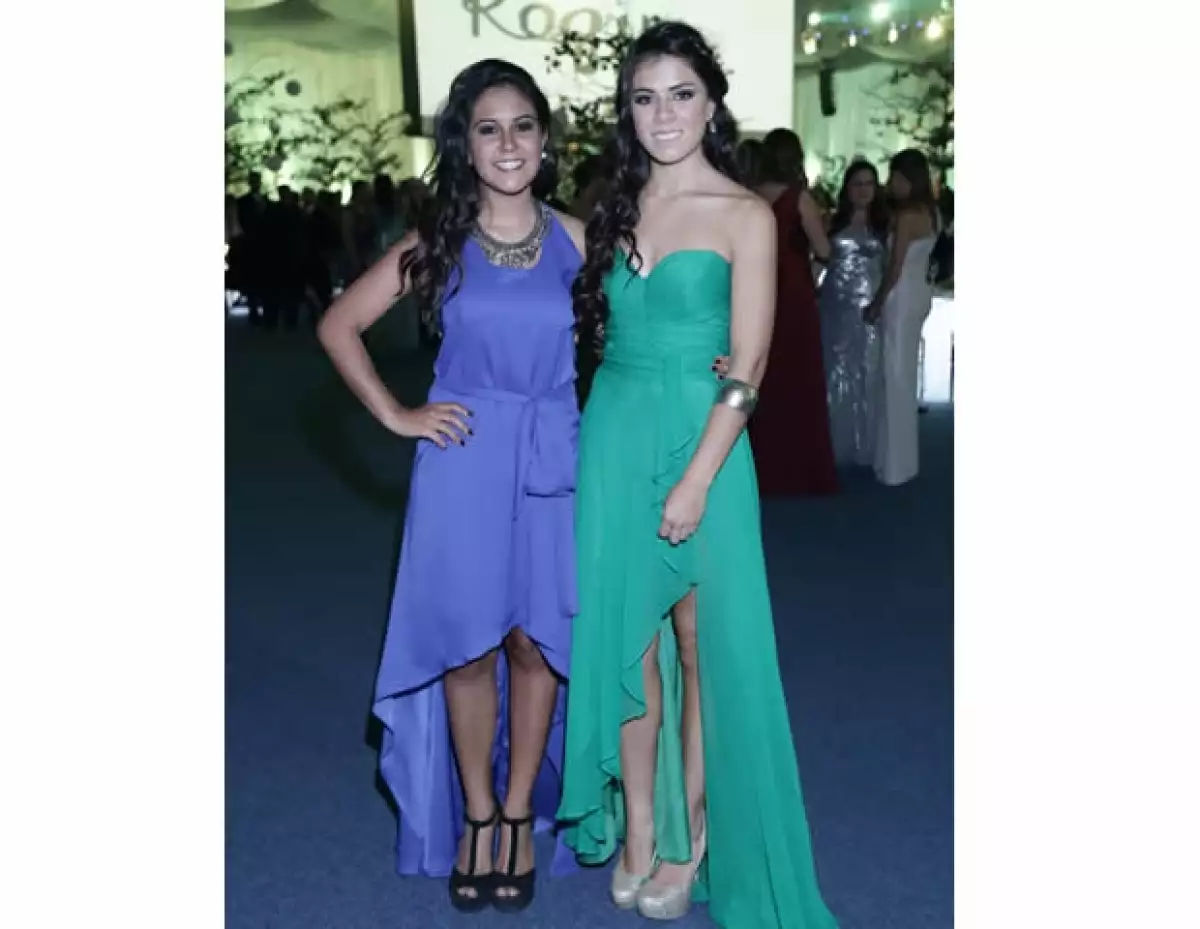 Paulina Peña en la graduación del Colegio Regina.