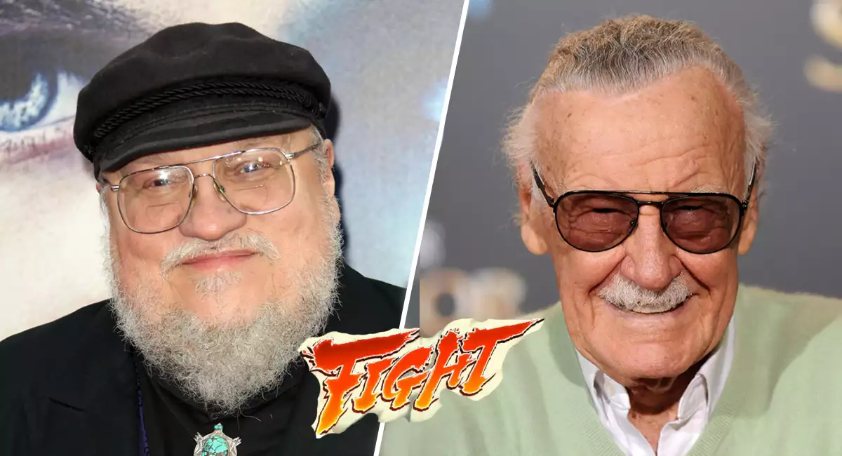 George R. Martin y Stan Lee