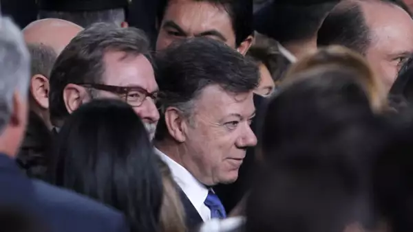 El presidente Juan Manuel Santos asistió también como invitado oficial.