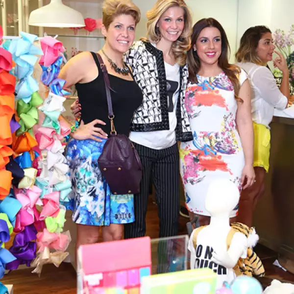 Paulina Díaz Ordaz, Lili Henaine y Miriam Salas