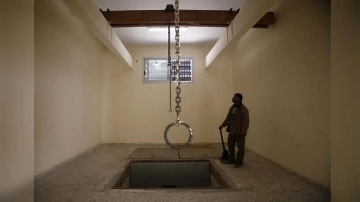 Cuarto de ejecuciones Moammar Gadhafi