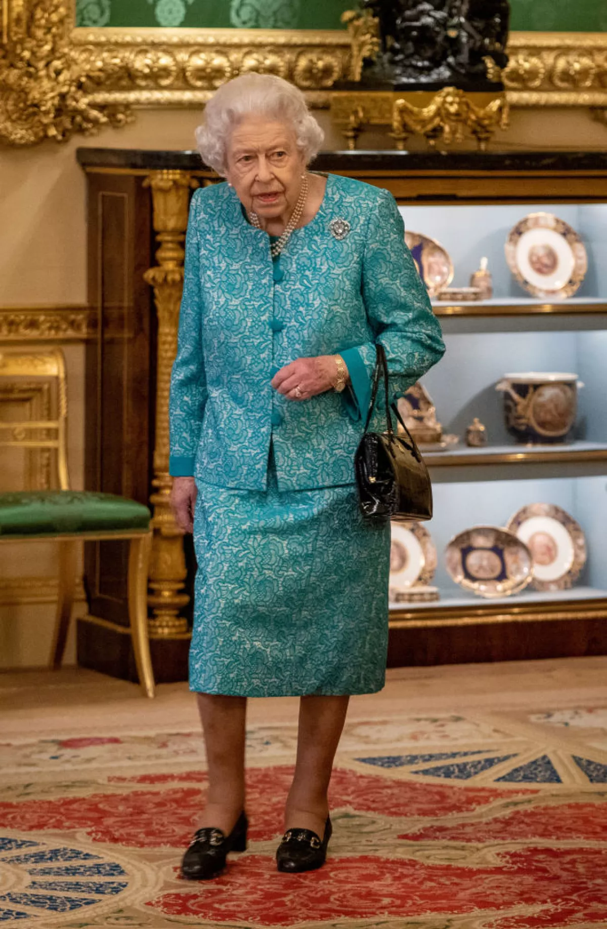 The Queen Hosts Reception To Mark The Global Investment Summit