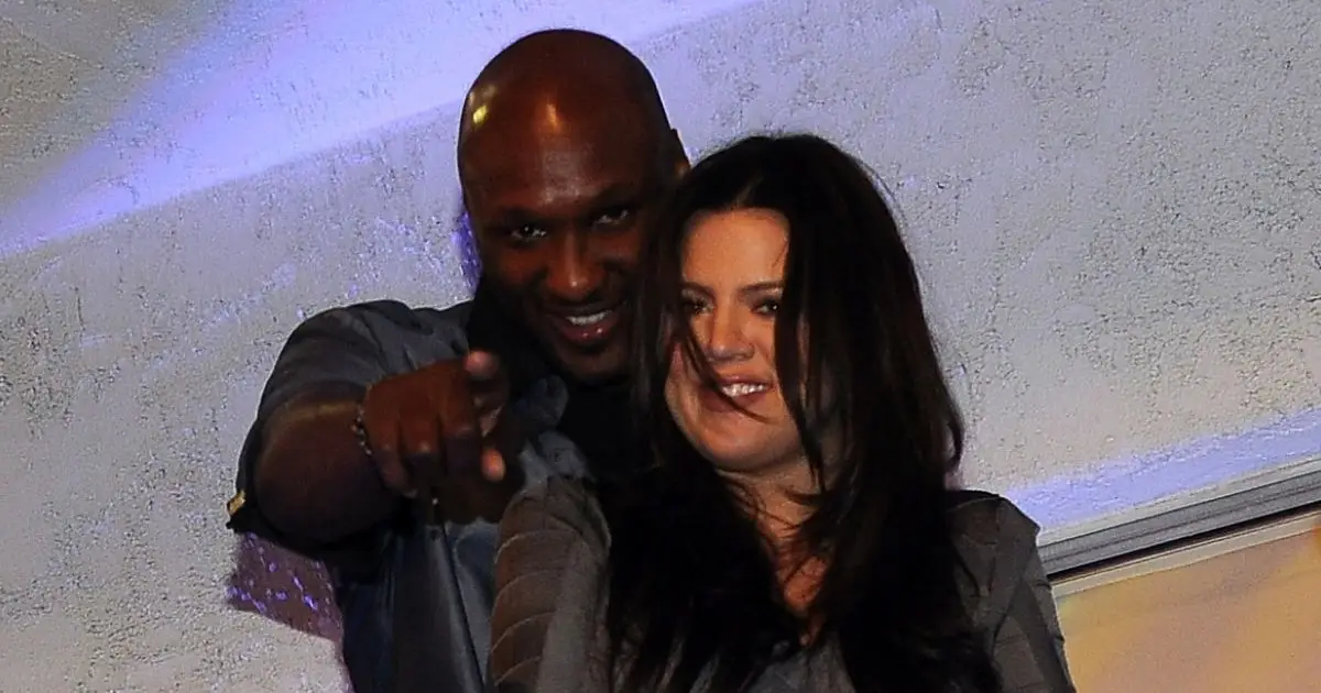 Khloé Kardashian y Lamar Odom 