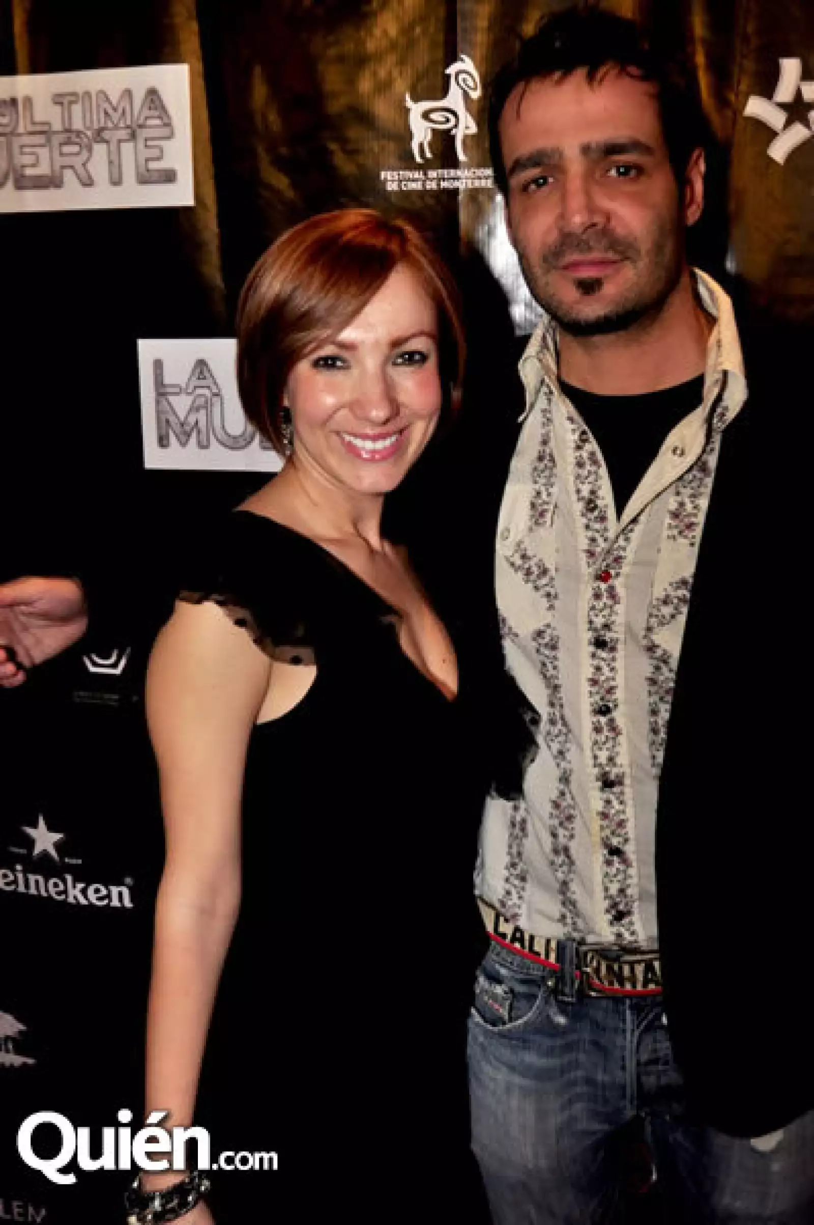 Ludivina Velarde y Luis Caballero