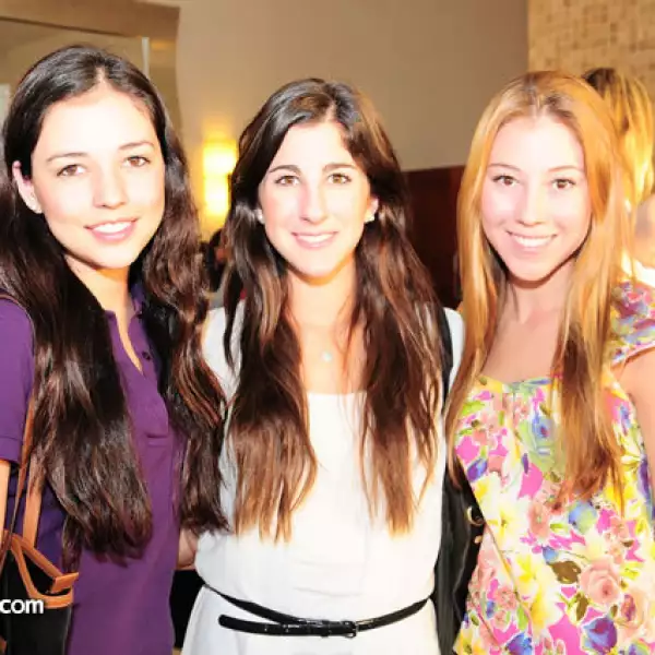 Mariana García, Gabi Garibay y Paulette Íñigo