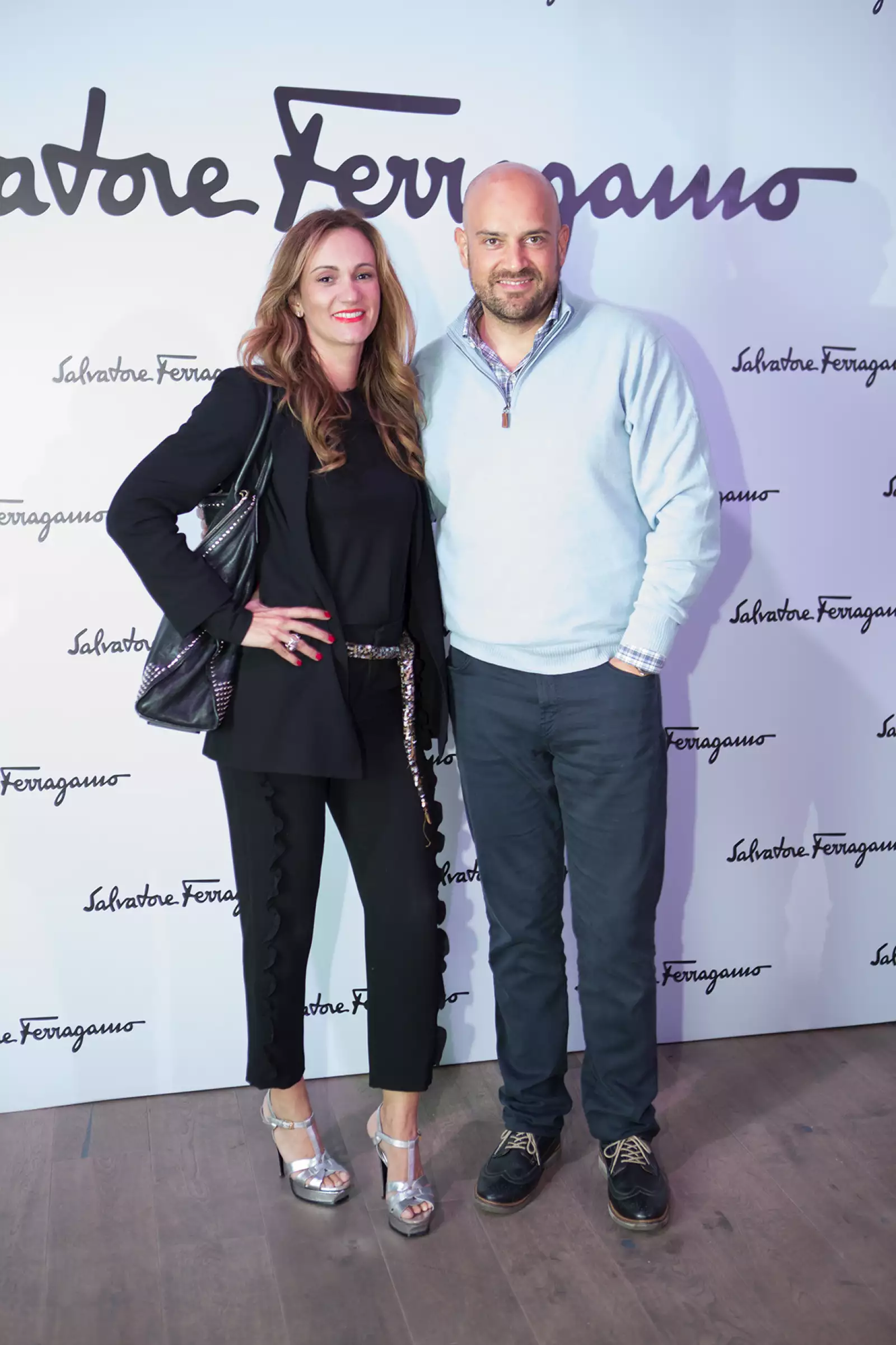 Presentación de la nueva colección de zapatos Ferragamo