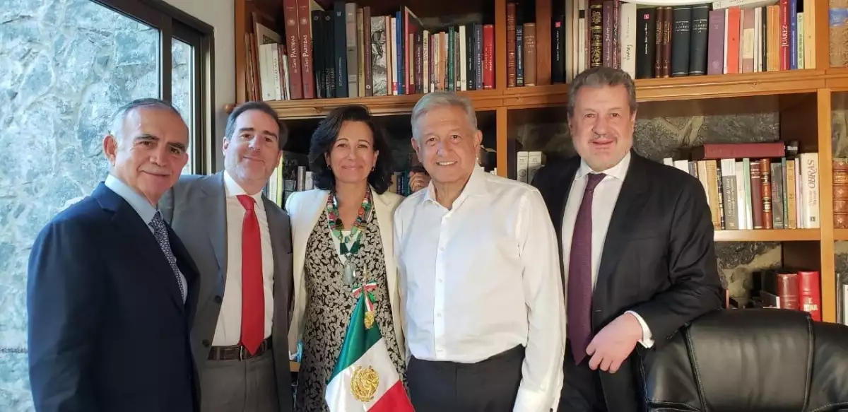 Ana Botín AMLO Santander