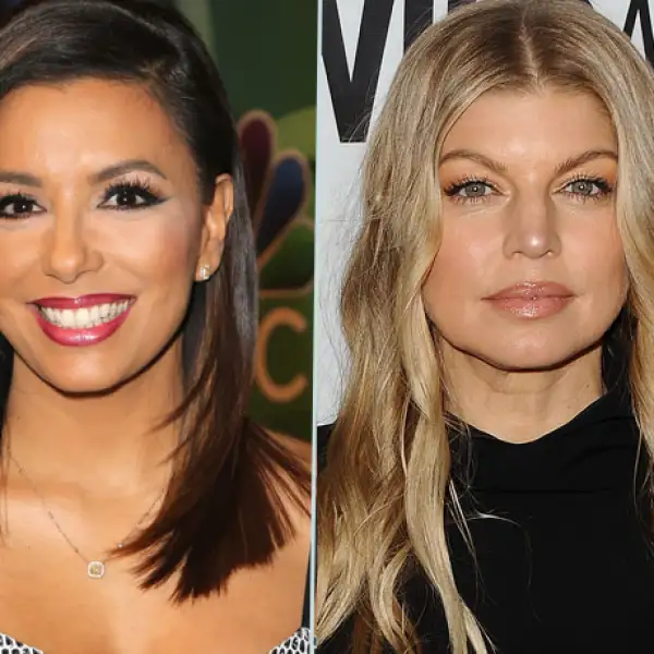 La actriz Eva Longoria y la cantante Fergie tienen 40 años.