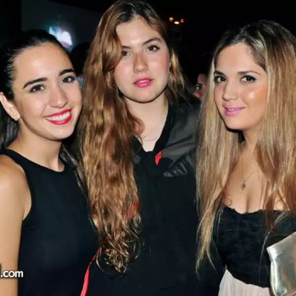 Cynthia Góngora,Roxana Mendoza y Michelle Mimiga