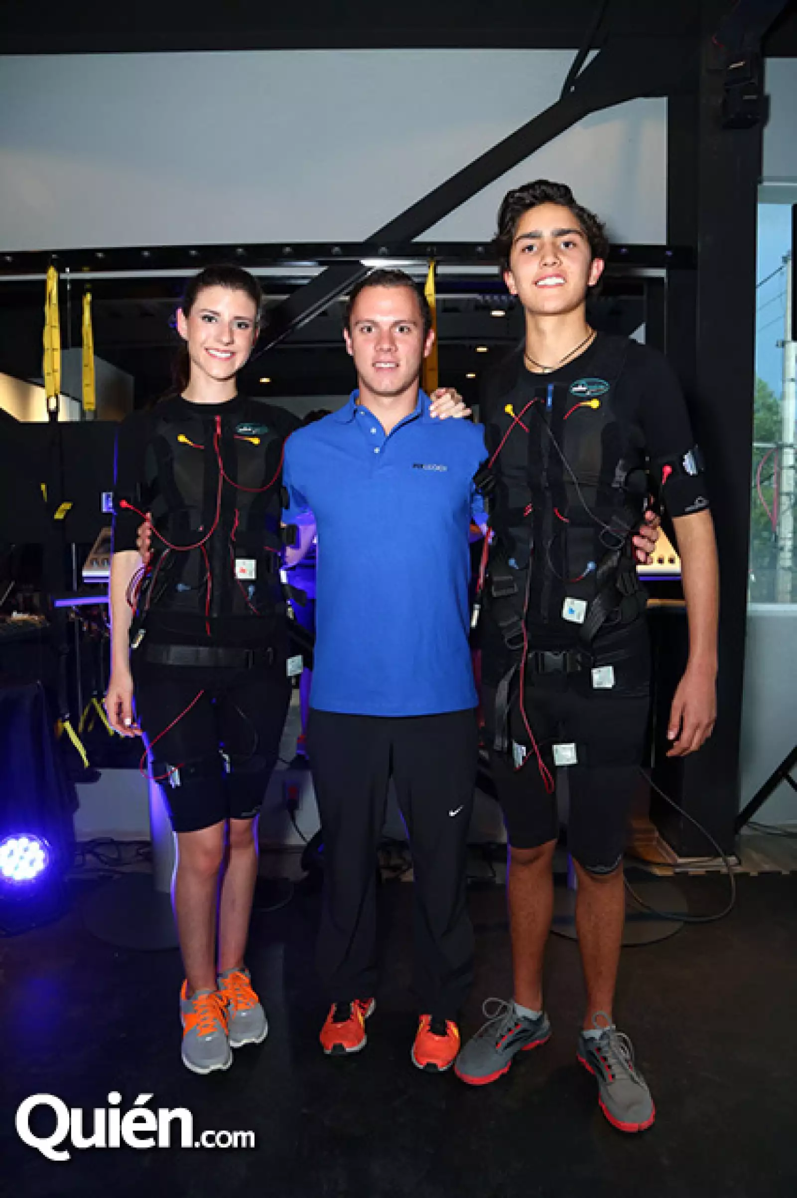 Paulina Rangel, Carlos Lavarte y Daniel Ochoa