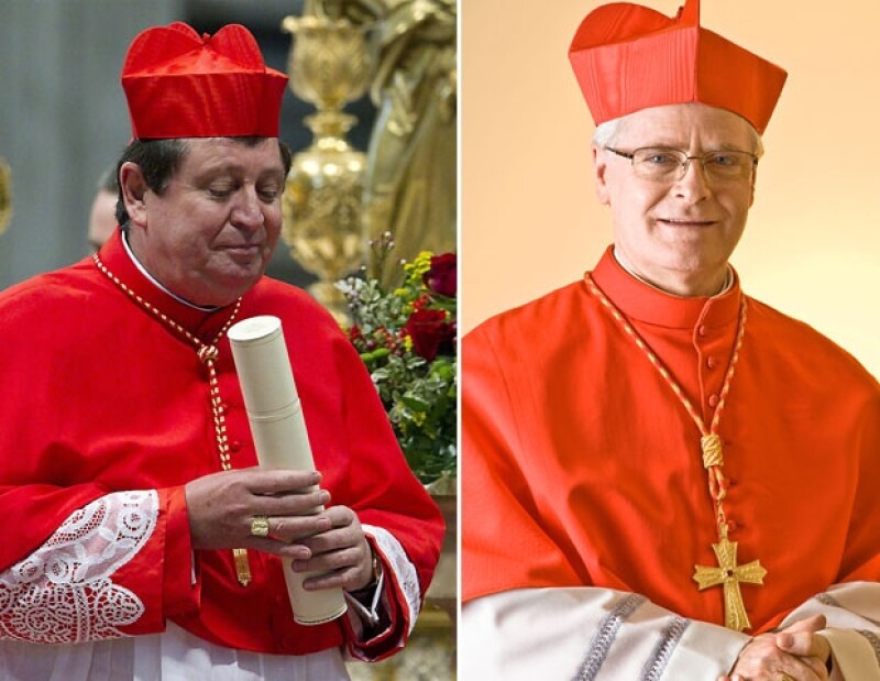 De Brasil: Odolio Pedro Scherer y Joao Braz de Aviz.