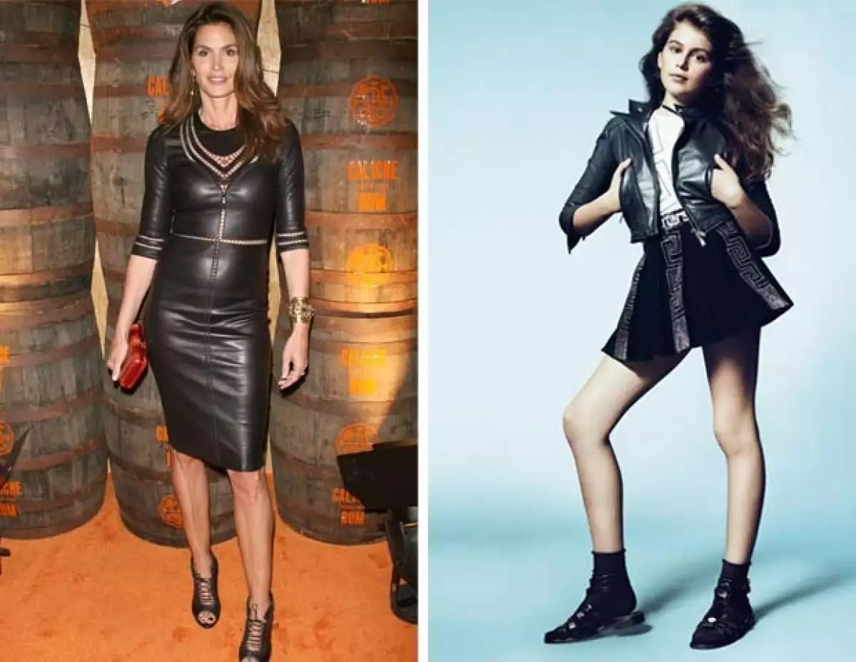 David Beckham, Madonna y Cindy Crawford son algunos de las celebridades que tienen hijos que han seguido fielmente sus pasos.