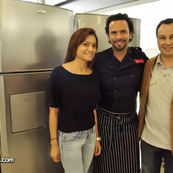 Guadalupe Pinales,Chef Oropeza y Luis O. Martin