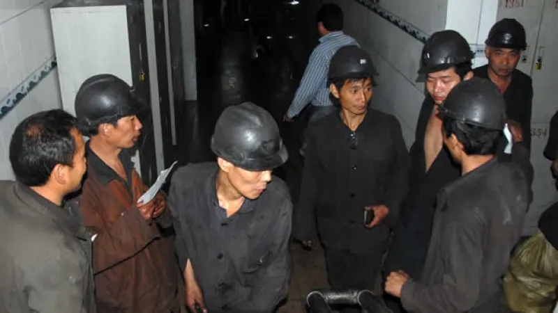 China mineros rescatados