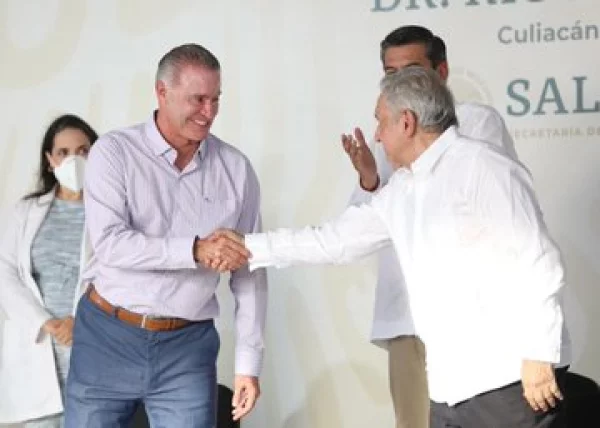 AMLO y Quirino Ordaz