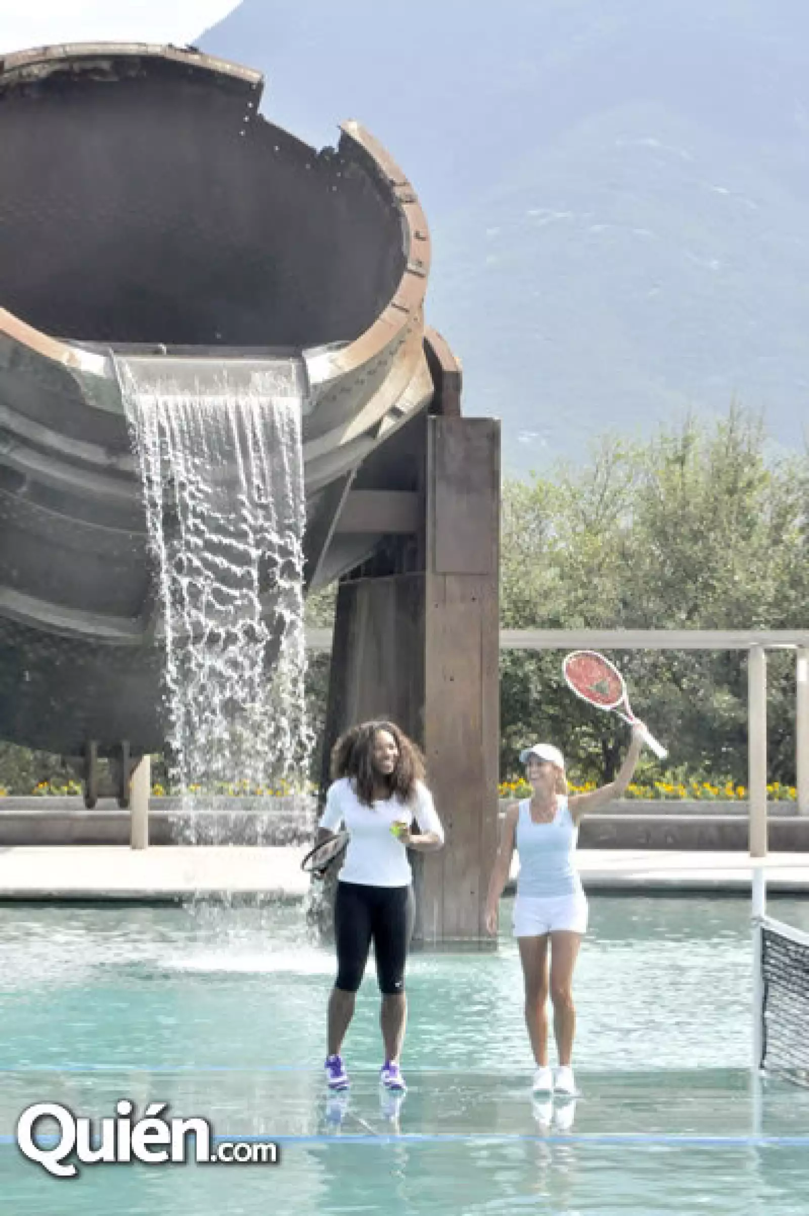 Serena Williams y Gisela Dulko