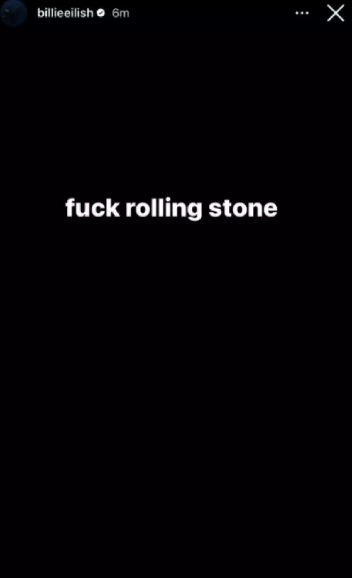 Billie Eilish estalla contra Rolling Stone por filtrar las canciones de su álbum