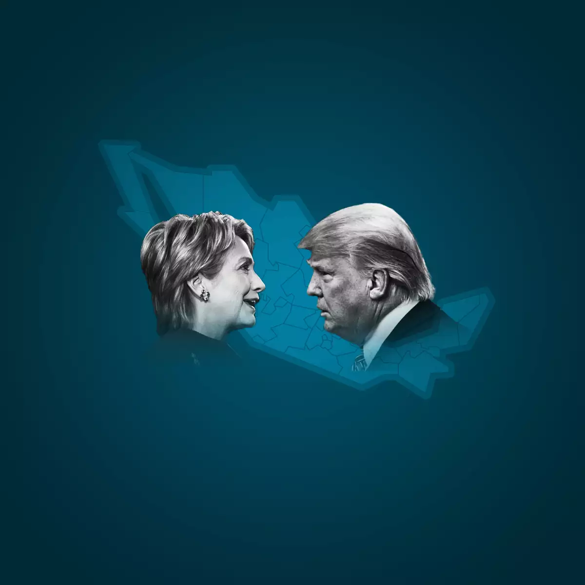 Clinton y Trump han alcanzado el número necesario de delegados para amarrar la candidatura de sus respectivos partidos.