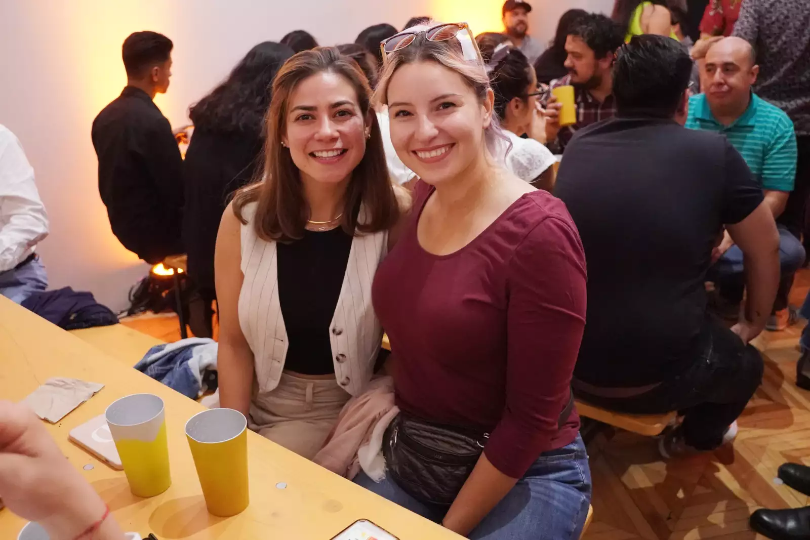 Natalia Ortíz y Paola Medina