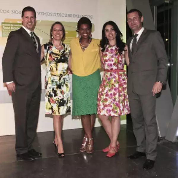 Juan Alanis, Dra. Lieb, Trinisa Stanford-Danused, Verónica Rodríguez y Phillip Warnery.