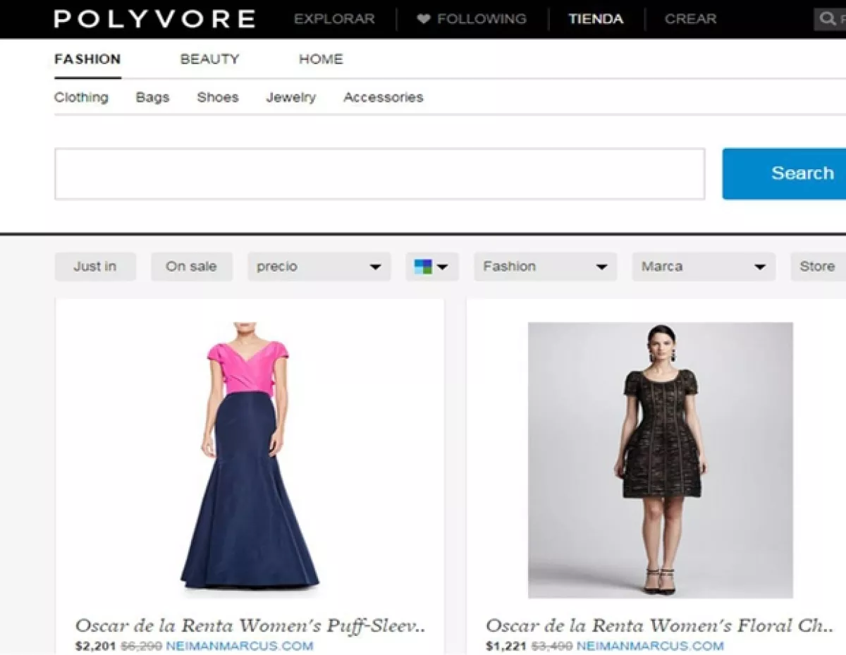 Este es el precio del vestido que portó la primera dama de México, según el sitio de moda Polyvore.