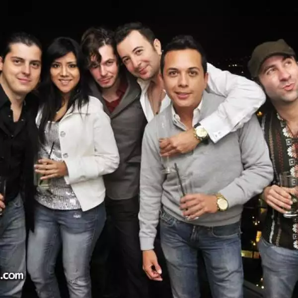 Luis Tatay,Gaby Domínguez,Carlos Montaño,Omar Strada,Mauricio Estrada y Javier Flores