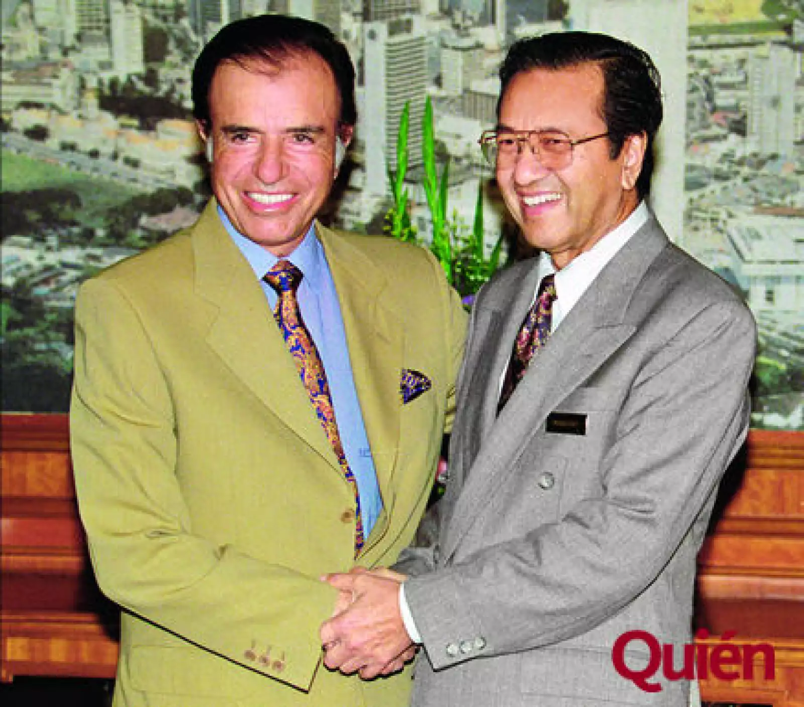 Carlos Menem, Mahathir Mohamad