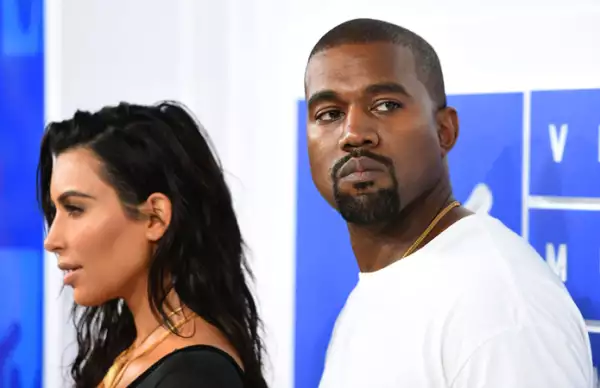 Kim Kardashian y Kanye West.