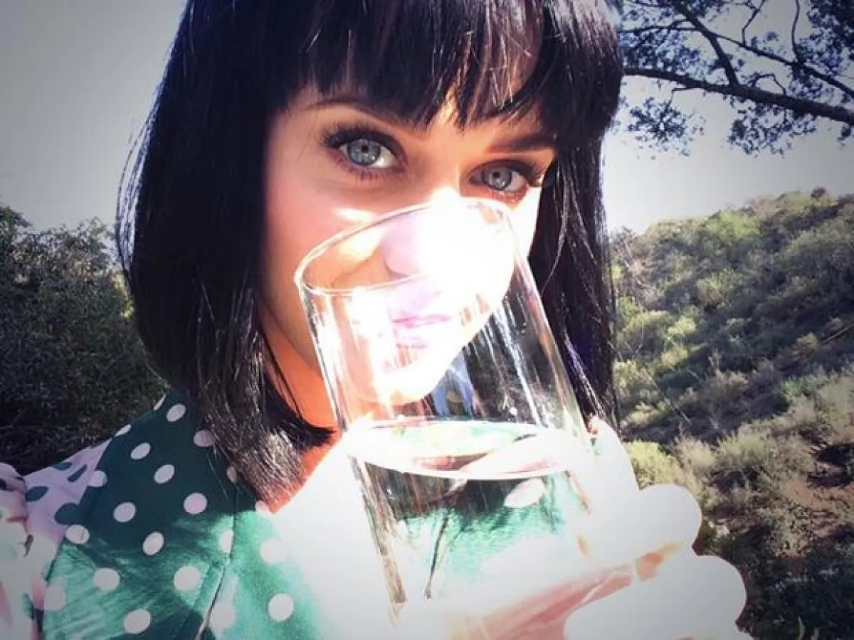 Katy Perry publicó esta imagen en su cuenta de Twitter.