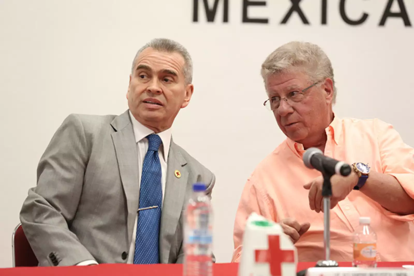 Alejandro Muguerza y Carlos Alazraki