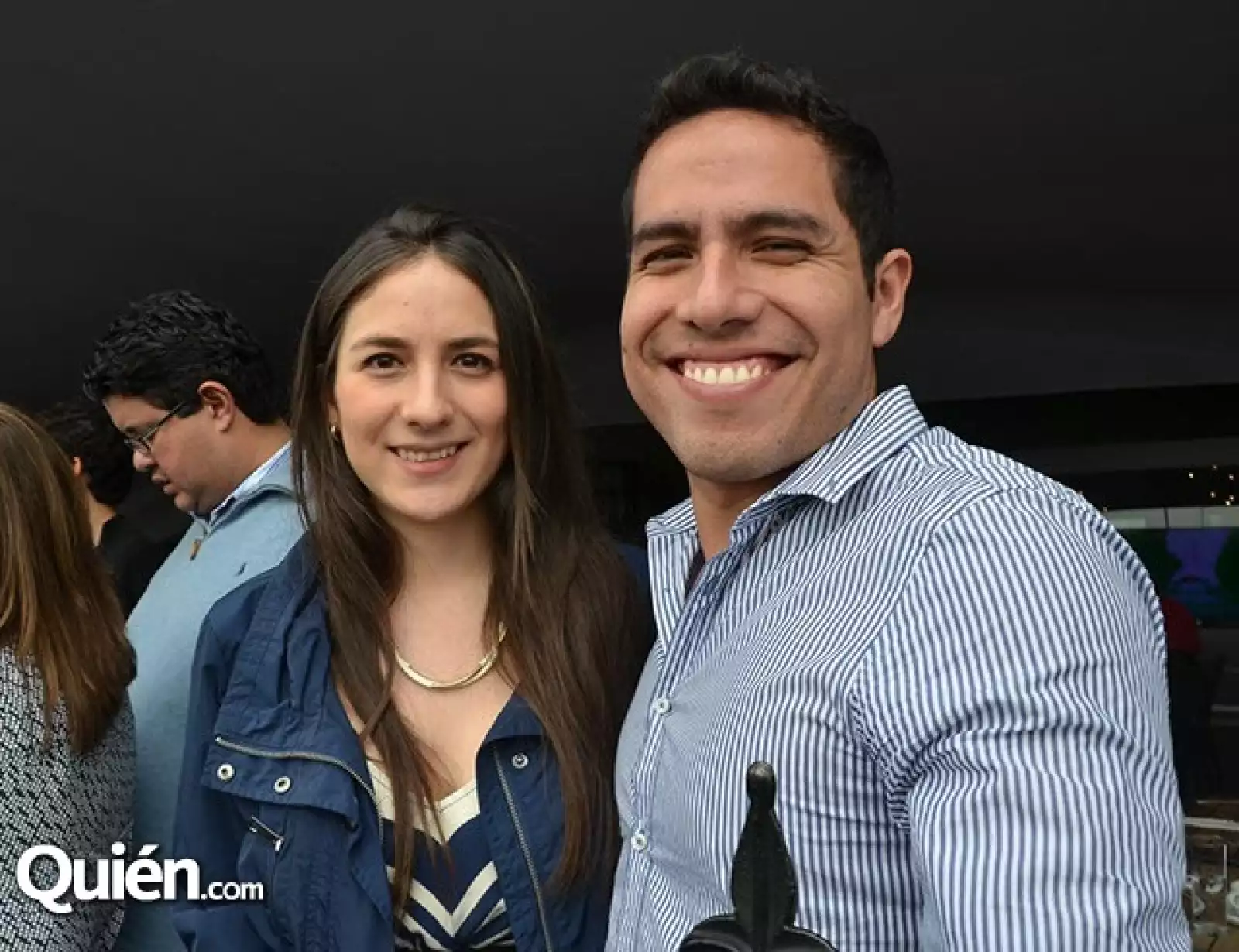 Thalia e Israel Vázquez.