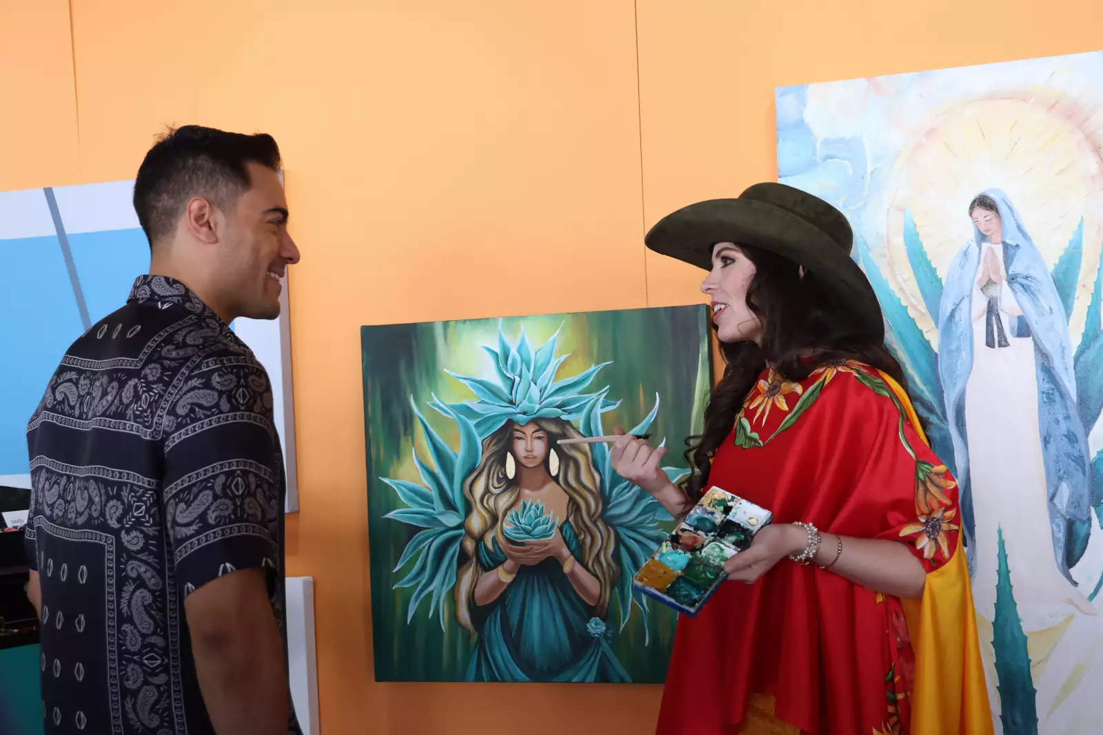 Carlos Rivera y Dulce María Martínez 