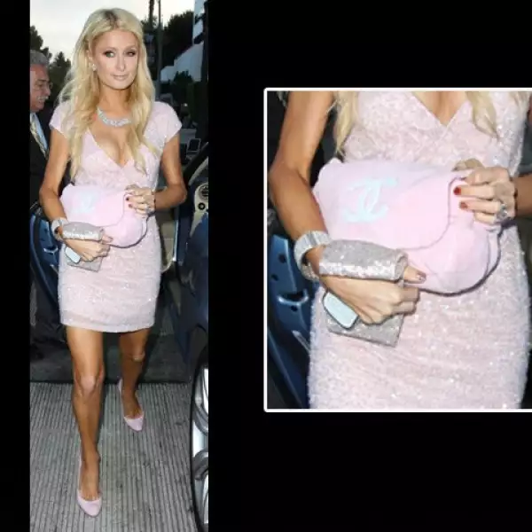 Paris Hilton tiene muchos bolsos, pero la firma Chanel es una de sus predilectas.