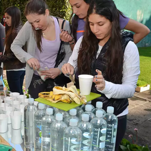 Margot Fasja,Andrea Helway y Tere Michan
