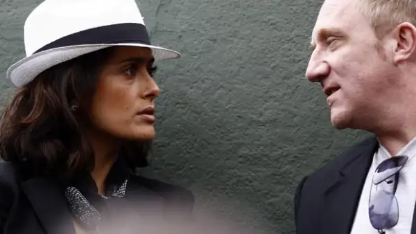 Los esposos estuvieron presentes en el Abierto de tenis de Francia, donde disfrutaron de las jugadas de Roger Federer, Venus Williams y Maria Sharapova.