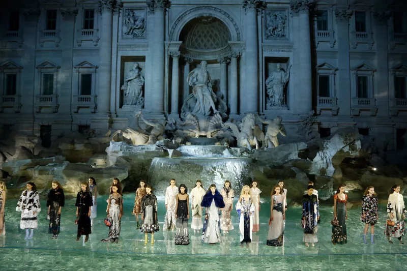 Fendi Roma 90 Years Anniversary - Fashion Show