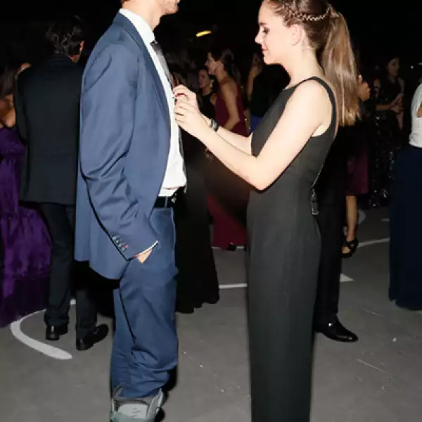 Santiago González y Karla Salas