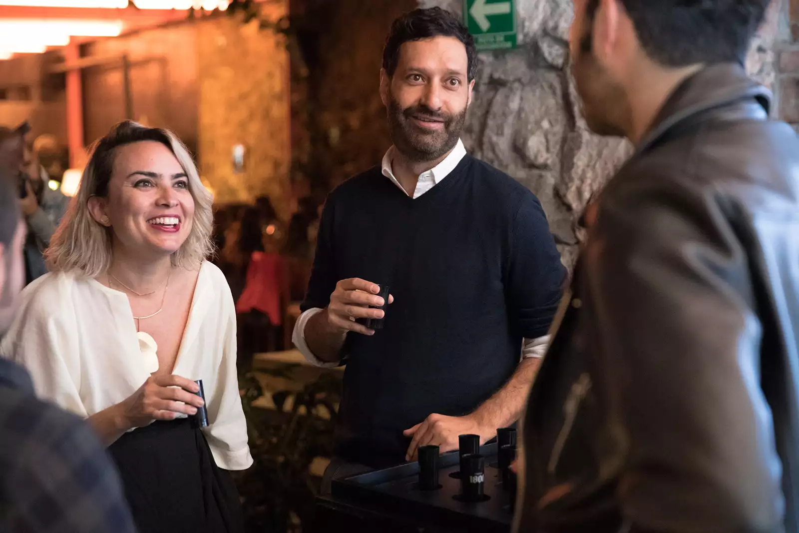 Cena con los miembros del consejo de "Campamento"