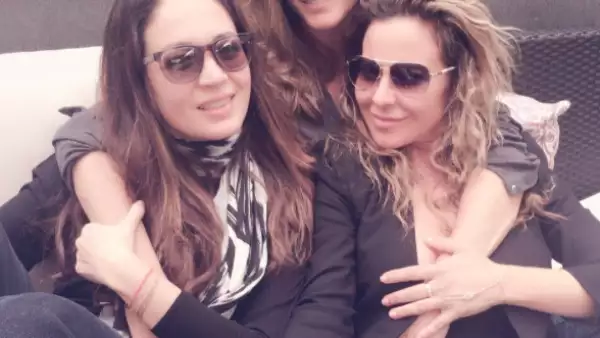 Montserrat, Yolanda y Kate se demostraron el cariño que se tienen desde hace años.