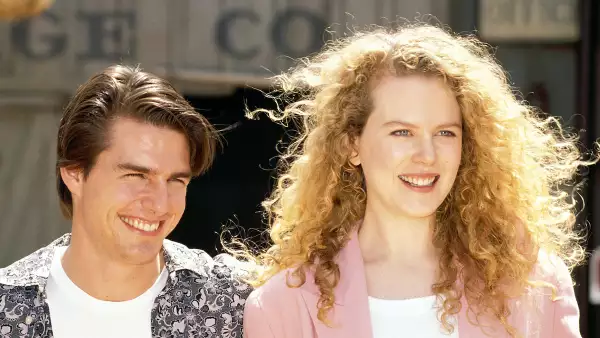 Tom Cruise and Nicole Kidman at Universal Studios Theme Park in Los Angeles 1992