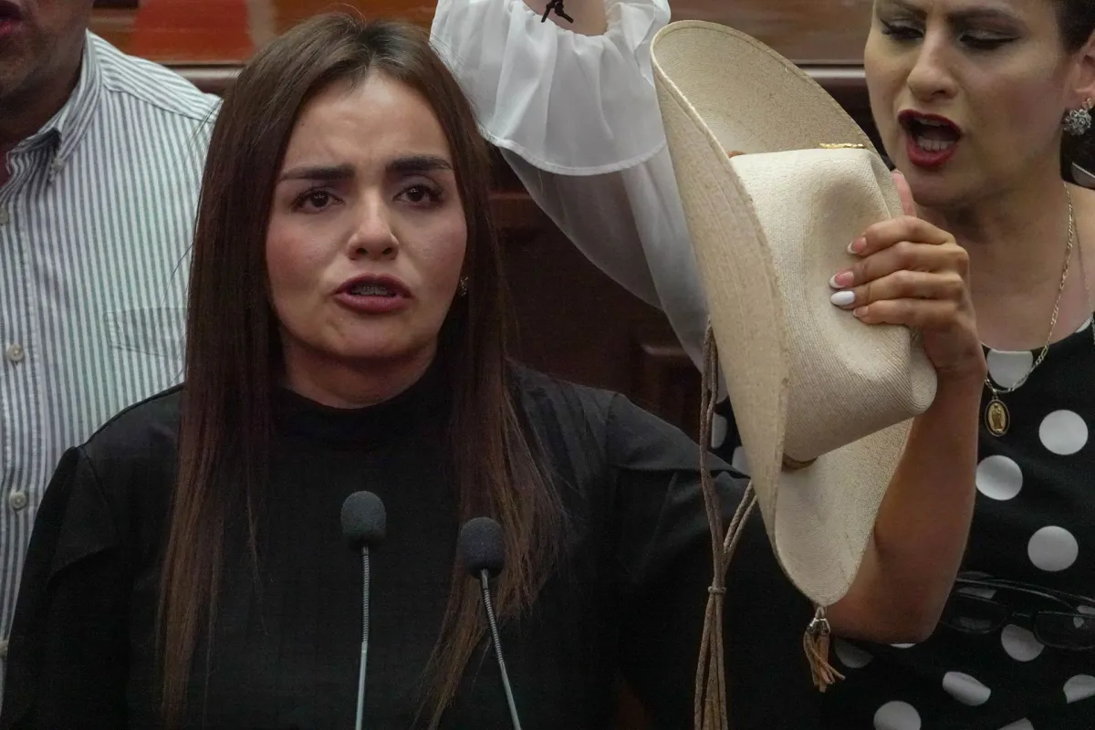 Grecia Quiroz fue nombrada en noviembre pasado como presidenta municipal de Uruapan.
