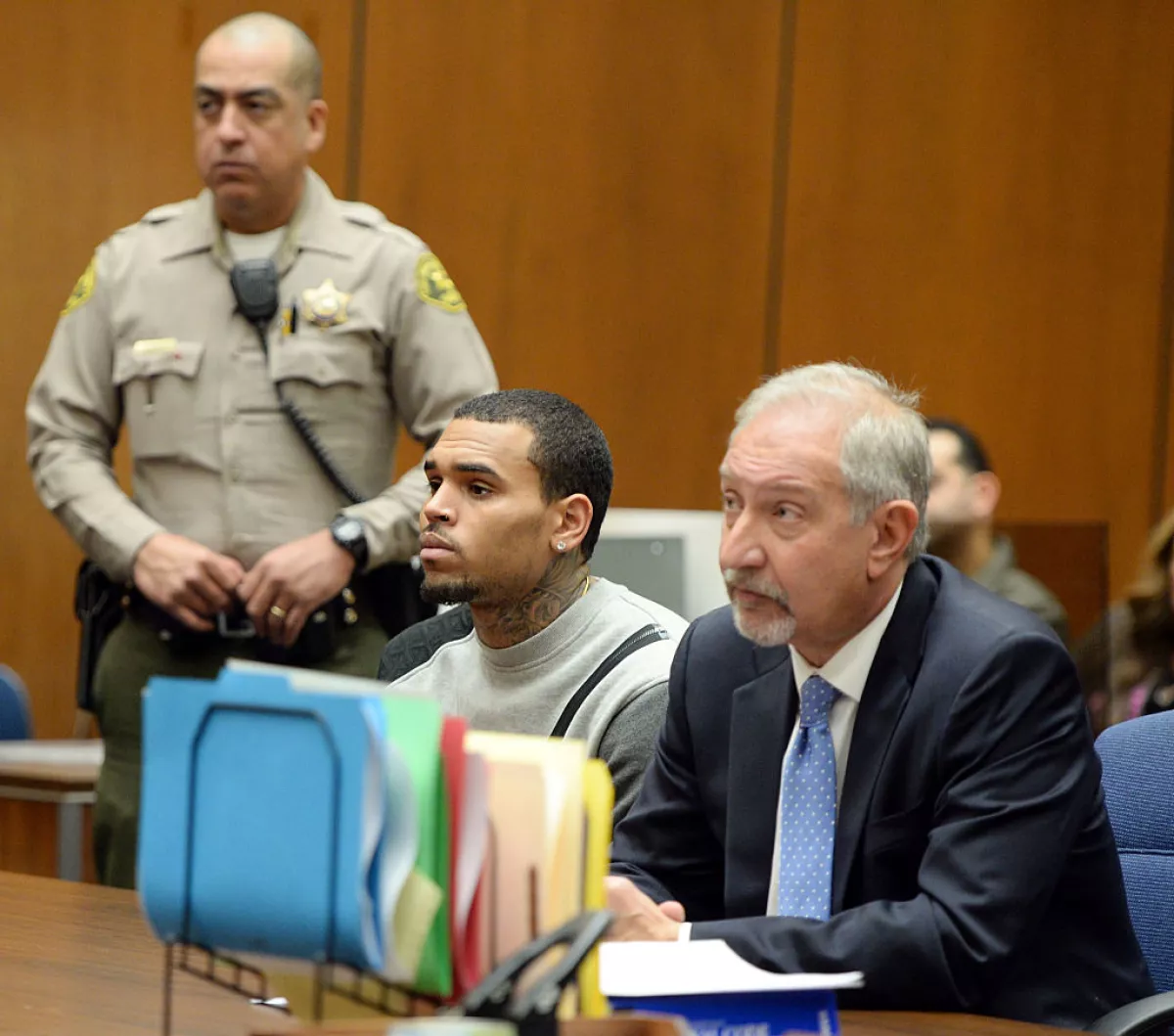 Chris Brown Court Appearance