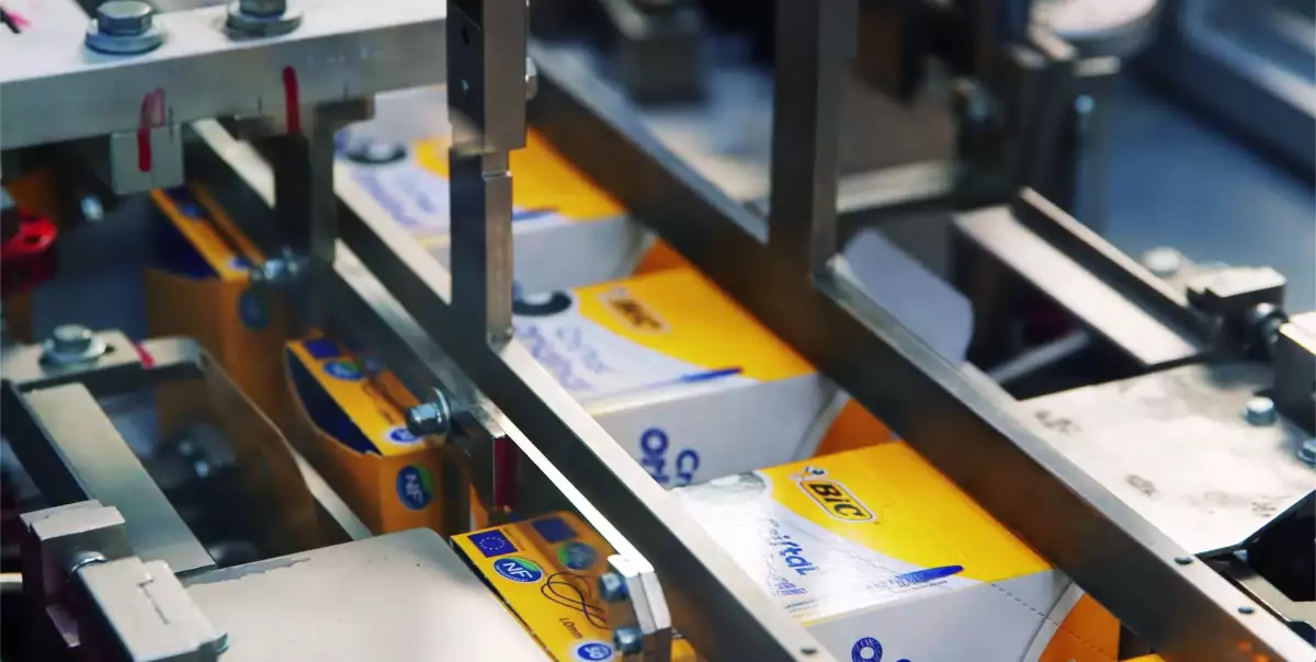 Producción de plumas de BIC