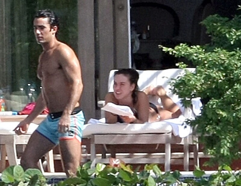 La pareja de actores disfrutaban cada momento que tenían para estar juntos a pesar de la distancia.