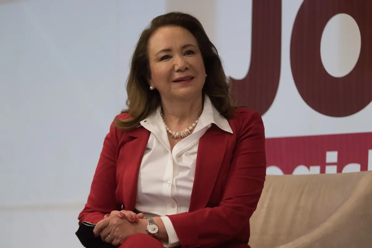Yasmín Esquivel Mossa, ministra de la Suprema Corte de Justicia de la Nación (SCJN) ofreció la conferencia "Juzgar con perspectiva de género", en el Senado.