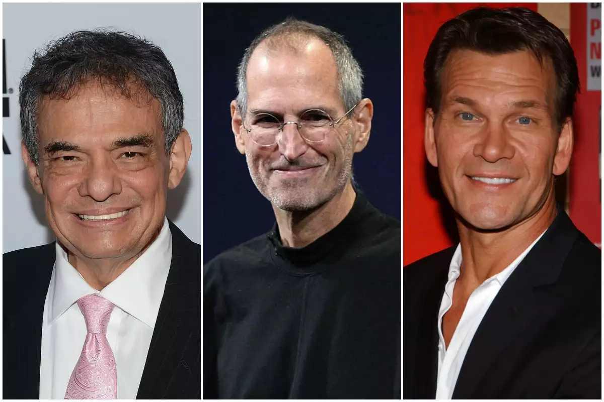 José José, Steve Jobs y Patrick Swayze 