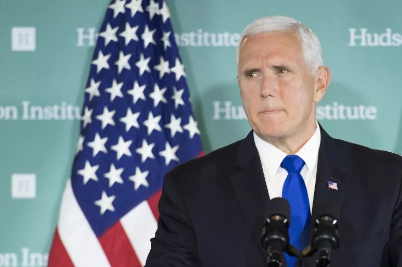 Mike Pence China elección EU